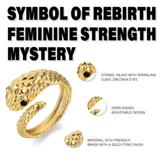 serpent wrap ring