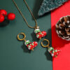 Christmas-Sock-Necklace-with-Red-and-White-Charm