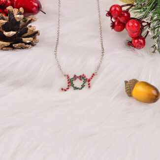 JOY -BELIEVE-Christma-Necklaces-Silver-Letter-Charm-Holiday-Gift-Set
